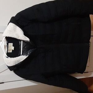 Michael Kors Black Jacket with Hood